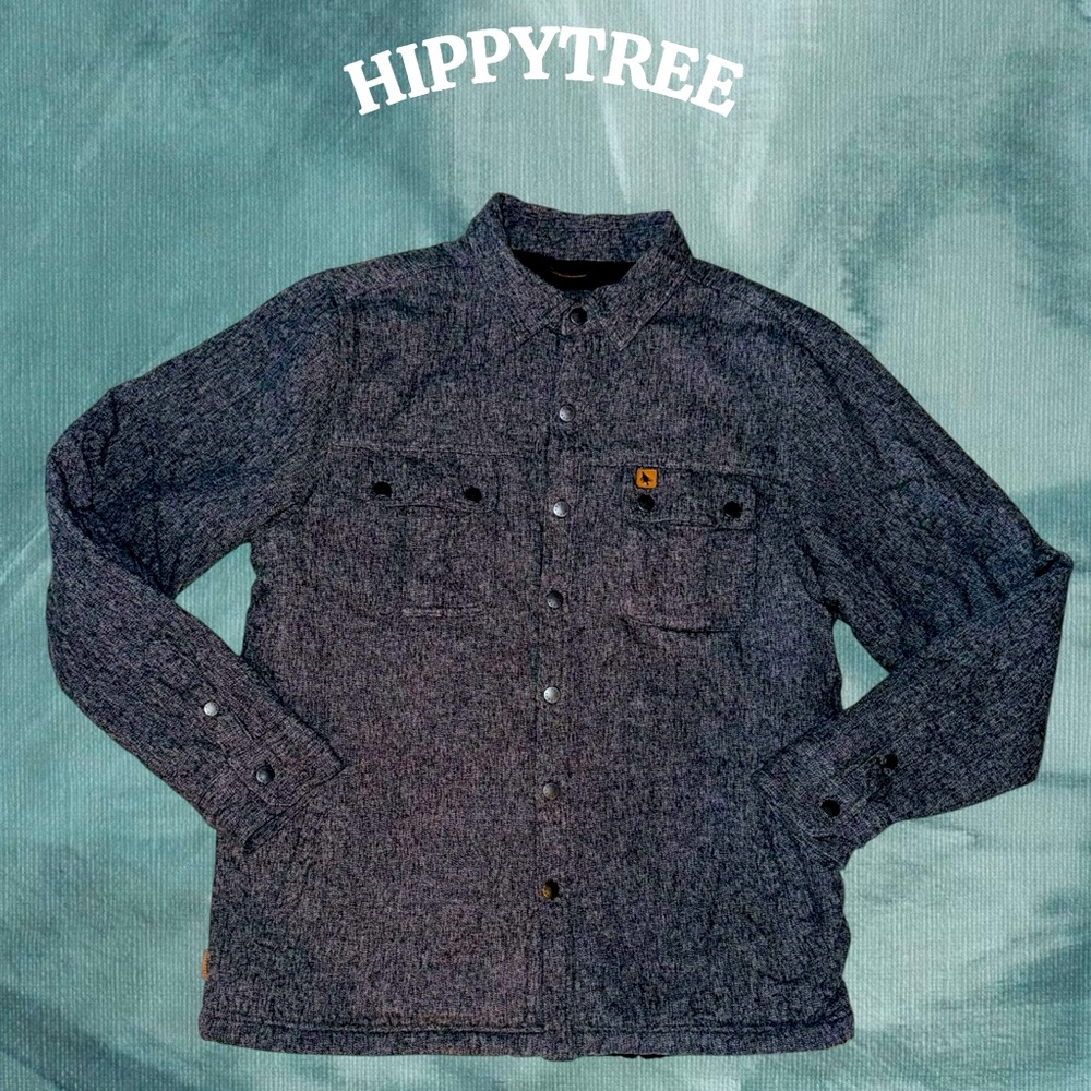 HippyTree Men's Large Fleece Lined Modesto Jacket Hunter Series EUC
